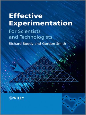 cover image of Effective Experimentation